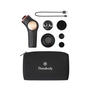 Therabody Face Pro Black Device with Accessories